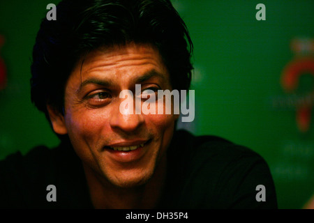 Indiano attore di Bollywood Shah Rukh Khan India Asia Foto Stock