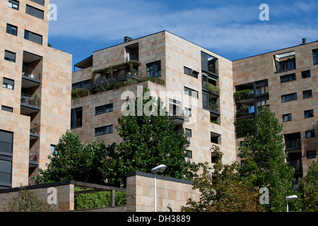 L'Europa, Italia, Milano, quartiere Bicocca, Nuova Milano, architettura, all'aperto, di giorno, Foto Stock