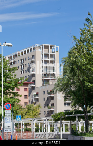 L'Europa, Italia, Milano, quartiere Bicocca, Nuova Milano, architettura, all'aperto, di giorno, Foto Stock