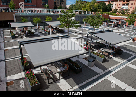 L'Europa, Italia, Milano, quartiere Bicocca, Nuova Milano, architettura, all'aperto, di giorno, Foto Stock