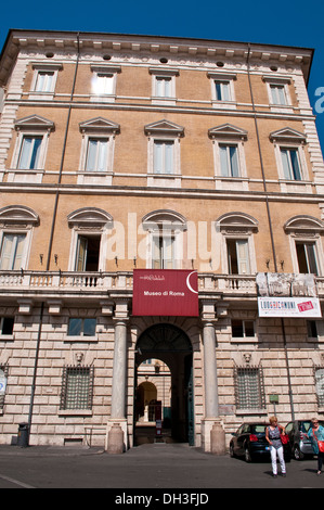 Museo di Roma, Museo civico di Roma ospitato nel palazzo neoclassico Palazzo Braschi, Roma, Italia Foto Stock