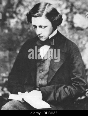 LEWIS CARROLL - Charles Dodgson (1832-1898), scrittore inglese circa 1855 Foto Stock