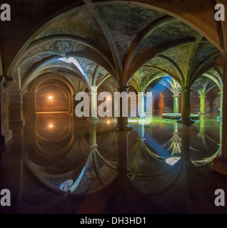 Cisterna portoghese di El Jadida, Marocco Foto Stock