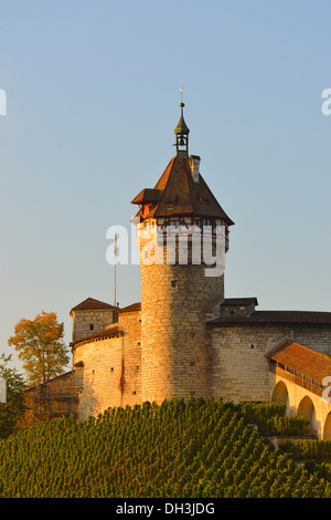 Fortezza Munot, Altstadt Schaffhausen, Sciaffusa, Cantone di Sciaffusa, Svizzera Foto Stock