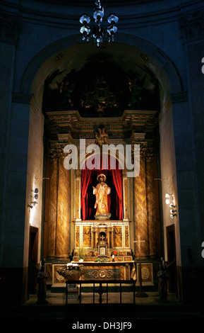 Chiesa, altare, esglesia de santa maria, cadaques, Catalogna, Spagna, Europa Foto Stock