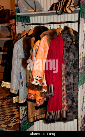 Marrakech boutique di moda shop cool giovane elegante Marocco Foto Stock