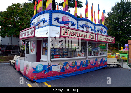 Un Rinfresco stand a un festival a Greenbelt, Maryland Foto Stock