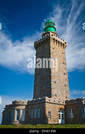 Faro di Cap Frehel Foto Stock