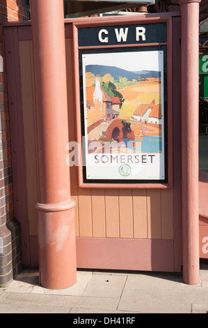 Kidderminster stazione sul Severn Valley Railway Foto Stock