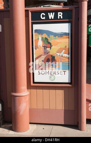 Kidderminster stazione sul Severn Valley Railway Foto Stock