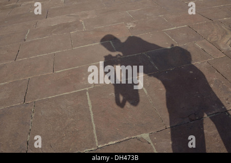 Ombra di fotografo , Jodhpur Rajasthan India Asia Foto Stock