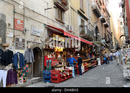 San Gregorio street, Napoli Foto Stock