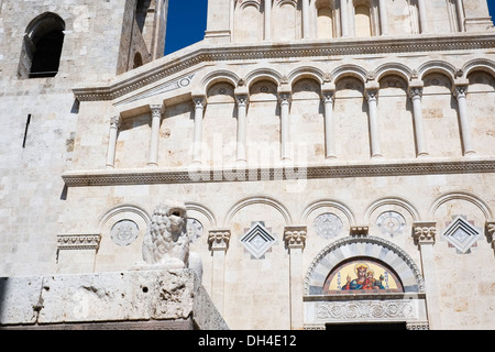 Dettaglio di Santa Cecilia nella Cattedrale di Cagliari, Sardegna, Italia Foto Stock