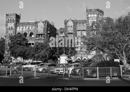 Indiano Palazzo Mercantile S P Mukherjee Chowk Mumbai Maharashtra India Asia maggio 2012 Foto Stock