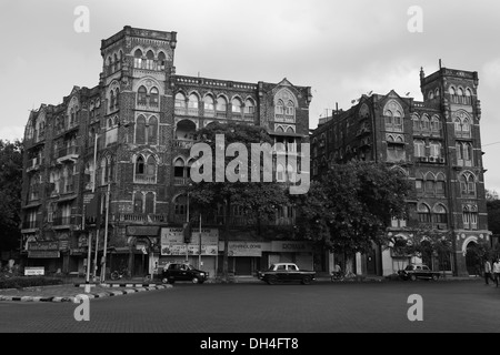 Indiano Palazzo Mercantile S P Mukherjee Chowk Mumbai Maharashtra India Asia maggio 2012 Foto Stock