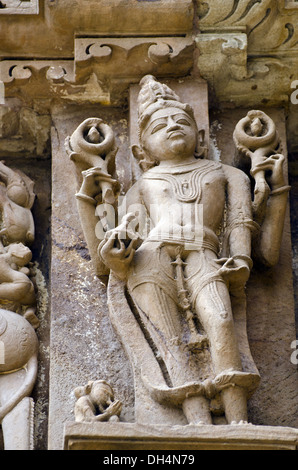 Kandariya Mahadeva tempio di Khajuraho Madhya Pradesh India Asia Foto Stock