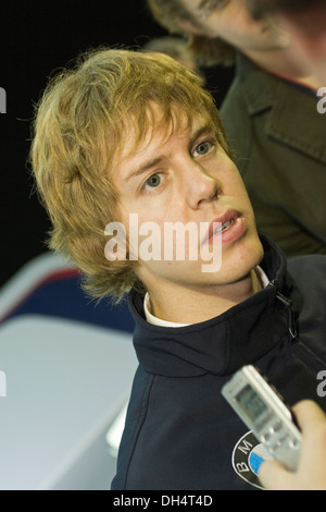 Giovane Sebastian Vettel Foto Stock