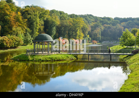 Landscape Park in autunno Foto Stock