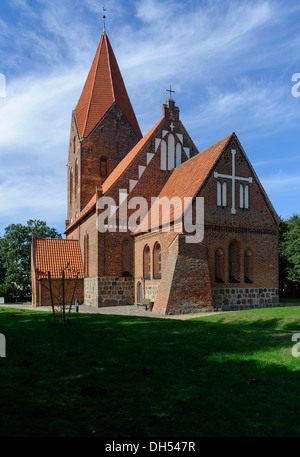 San Johannes (13.c.) in Rerik, Mecklenburg-Hither Pomerania Occidentale, Germania Foto Stock