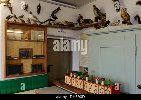 Museo della scuola in Middellhagen, Isola di Rugia (Ruegen) Mecklenburg-Hither Pomerania Occidentale, Germania Foto Stock