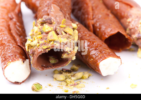 Macro Immagine del brandy scatta Foto Stock