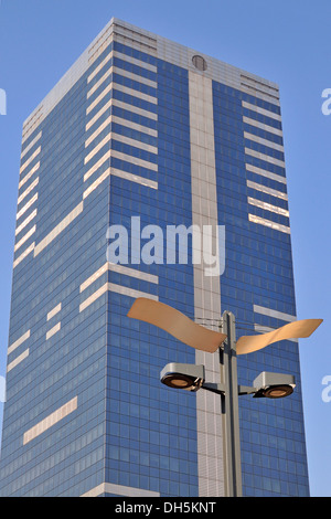 Tour du Midi, edificio più alto in Belgio, la costruzione dell'Unione europea, Bruxelles, Belgio, Europa Foto Stock