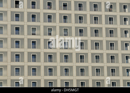 La facciata della nuova biblioteca della città su Mailaender Platz, dall'architetto prof. Eun giovane Yi, aperto su 24.10.2011 sul Foto Stock