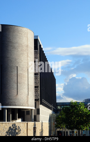 Vista esterna del Drake Circus Shopping Centre in Plymouth, Devon, Inghilterra, Regno Unito Foto Stock