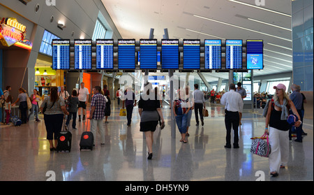 Il terminale 3, Aeroporto Internazionale di McCarran, Aeroporto, Las Vegas, Nevada, STATI UNITI D'AMERICA Foto Stock