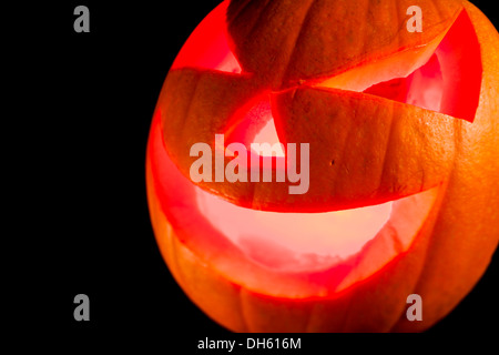 Zucca di Halloween Foto Stock