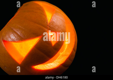 Zucca di Halloween Foto Stock