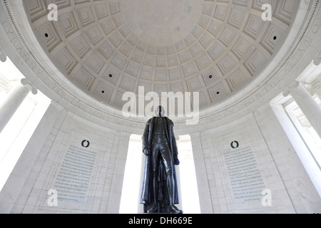 Thomas Jefferson Memorial, Washington DC, Distretto di Columbia, Stati Uniti Foto Stock