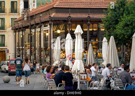 San Miguel mercato, Madrid, Spagna, Europa. Foto Stock