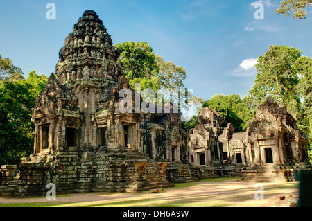 Thommanon, Angkor Wat complessa, Siem Reap, Cambogia, Asia sud-orientale, Asia Foto Stock