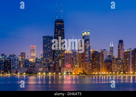 Lungomare di Chicago Foto Stock