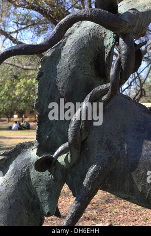 Skukuza Rest camp nel Parco Nazionale di Kruger, Sud Africa Foto Stock