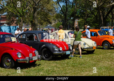 Volkswagen inceppamento sulla Governors Island Foto Stock