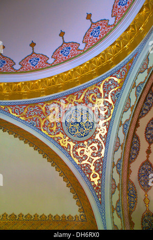 Interno del Consiglio Imperiale Hall, Istanbul, Turchia Foto Stock