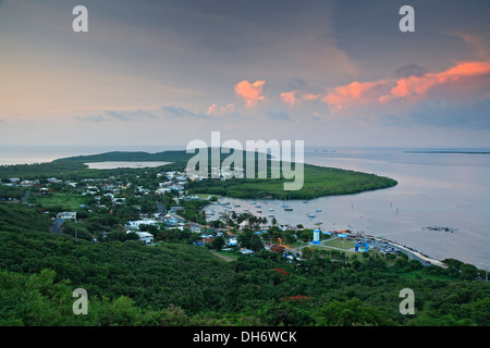 Las Croabas da El Conquistador Resort, Fajardo, Puerto Rico Foto Stock