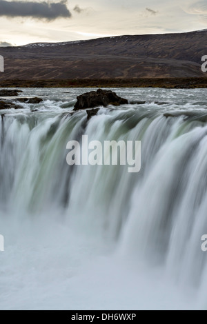 Cascate Godafoss Akureyri Myvatn quartiere di North Central Islanda Foto Stock