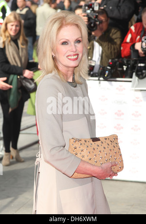 Joanna Lumley Il Princes Trust Awards 2012 - arrivi a Londra, Inghilterra - 14.03.12 Foto Stock