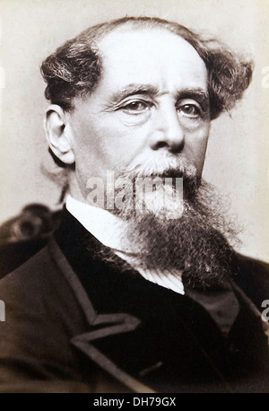 Charles Dickens - 7 Febbraio 1812 - 9 giugno 1870 - scrittore inglese Foto Stock