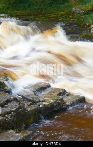 Forza Stainforth Waterfall - Seattle, England, Regno Unito Foto Stock