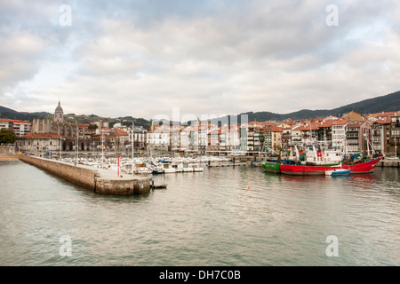 Lekeitio, Paesi Baschi Foto Stock