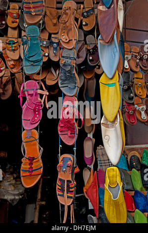 Marrakech marocco Medina Souk Market Shop Foto Stock