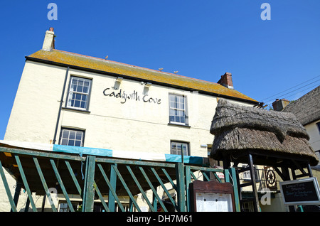 Il ' cadgwith cove inn ' a cadgwith in cornwall, Regno Unito Foto Stock