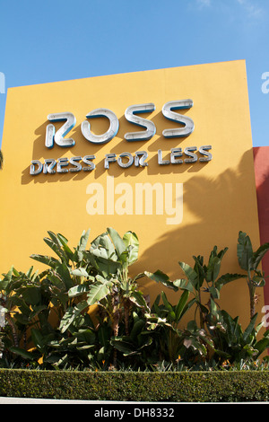 Il Ross negozio di abbigliamento a Tustin market place in Tustin Southern California USA Foto Stock