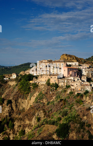 Italia, Basilicata, Tursi, l'antico villaggio arabo chiamato Rabatana Foto Stock