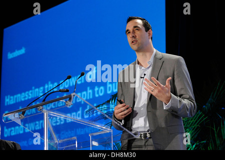 Steve Irvine Digital Media Summit 2012 Slacker Canadian Music Week di Toronto Canada - 22.03.12 Foto Stock