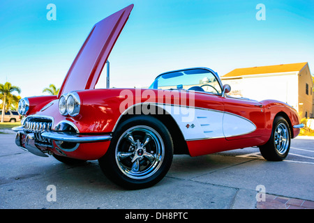 1959 Chevy Corvette Foto Stock